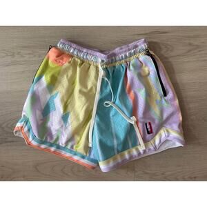 Trillest x Who Cares What the Pastel NBA Basketball Athletic Men’s Shorts XXS